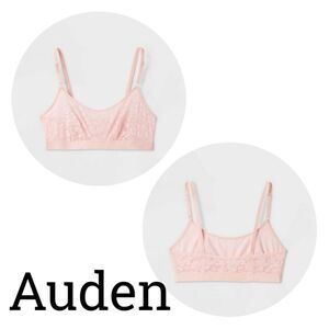 NWT Auden Lightly Lined Scoop Neck Bralette
